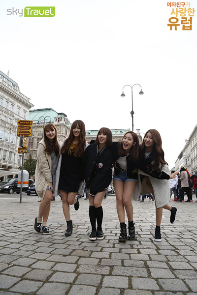 여자친구가 사랑한 유럽, Europe That GFriend Loves, GFriend - Skytravel GFriend Loves Europe